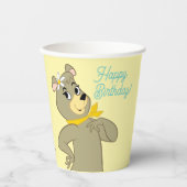 Gobelets En Papier Pose Joueuse de Cindy Bear (Recto)