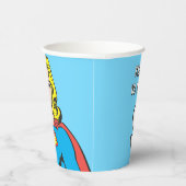 Gobelets En Papier Poses de Supergirl (Droite)