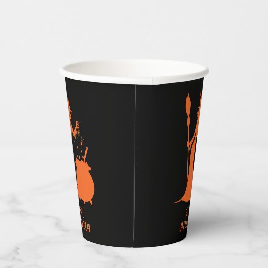 Gobelets En Papier Potion de grenouille éffrayante sorcière Partie d' (Droite)