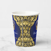 Gobelets en papier pour Baby Shower Prince (Gauche)