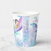 Gobelets en papier pour Baby Shower Sirène (Droite)
