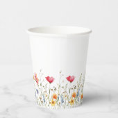 Gobelets en papier pour Baby Shower sur le thème d (Droite)