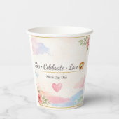 Gobelets en papier pour boissons froides Gobelets  (Verso)
