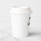 Gobelets en papier pour café de mariage The Perfec (Droite)