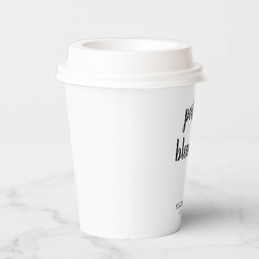 Gobelets en papier pour café de mariage The Perfec (Droite)