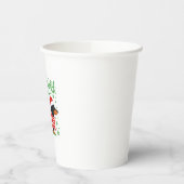 Gobelets en papier pour chien de Noël (Gauche)
