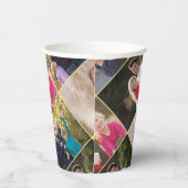 Gobelets en papier pour fête de collage de photos (Droite)