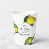 Gobelets en papier pour la fête de mariage aux gra (Verso)