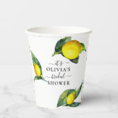 Gobelets en papier pour la fête de mariage aux gra (Recto)