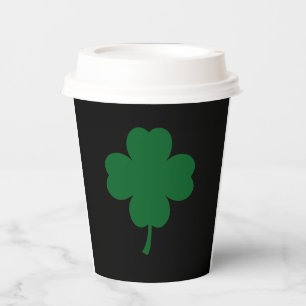 Gobelets en papier pour la Saint-Patrick