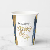 Gobelets en papier pour mariage en aquarelle | Abs (Recto)