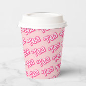 Gobelets en papier pour thé (Gauche)