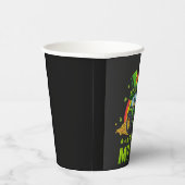 Gobelets En Papier Pousser ma chance Funny Excavateur St Patrick's Da (Droite)