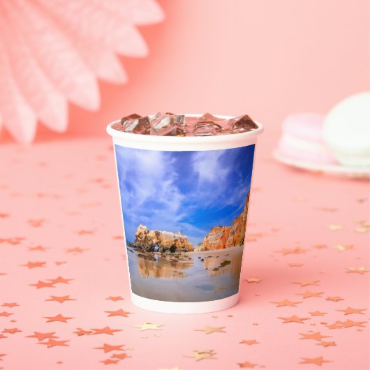 Gobelets En Papier Praia da rocha Portugal (Insitu)