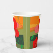 Gobelets En Papier pré au coucher du soleil (Droite)