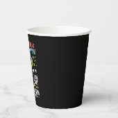 Gobelets En Papier Pré K Graduate jardin d'enfants Dinosaur T Rex (Gauche)