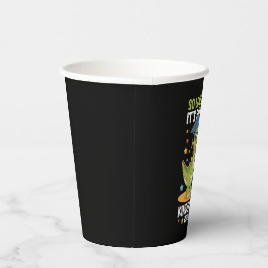 Gobelets En Papier Pré K Graduate jardin d'enfants Dinosaur T Rex (Droite)