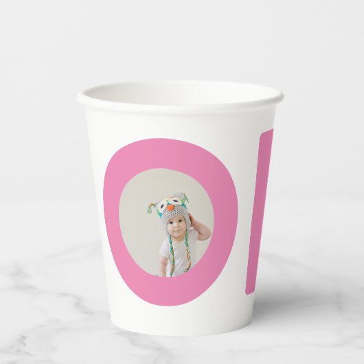 Gobelets En Papier premier anniversaire (Recto)