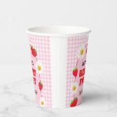 GOBELETS EN PAPIER PREMIER ANNIVERSAIRE DE BERRY (Droite)