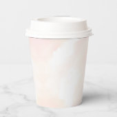 Gobelets En Papier Premier anniversaire de la fille aux champignons d (Verso)