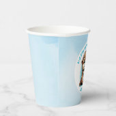 Gobelets En Papier Premier anniversaire du garçon à thème Otter Perso (Droite)