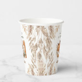 Gobelets En Papier Premier anniversaire mignon Fox automne garçon tas (Droite)