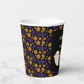 Gobelets En Papier Premier Boo-thday Halloween Ghost 1er anniversaire (Droite)