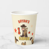 Gobelets En Papier Premier rodéo (Recto)