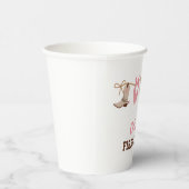 Gobelets En Papier Premier Rodeo Western Cowboy 1er anniversaire (Droite)