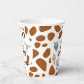 Gobelets En Papier Premier Rodeo Wild West Brown Boy Premier annivers (Gauche)