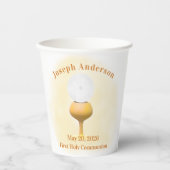 Gobelets En Papier Première sainte communion (Recto)