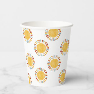 Gobelets En Papier Première Tour Autour du Soleil Invitation