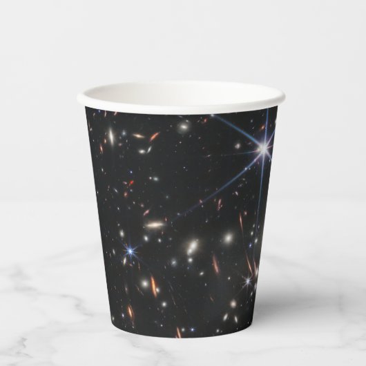 Gobelets En Papier Première vue profonde de l'univers de Webb (Recto)