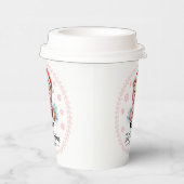 Gobelets En Papier Premières tasses de Noël pour bébé personnalisées (Droite)