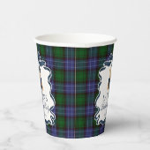 Gobelets En Papier Preppy Coquette Bow Bear Tartan Plaid Birthday (Droite)