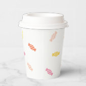 Gobelets En Papier Preppy Halloween Trick ou Treat (Droite)