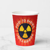 Gobelets En Papier Prêt à rayonner (Verso)