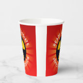 Gobelets En Papier Prêt à rayonner (Gauche)