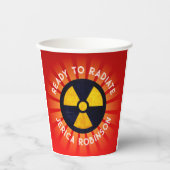 Gobelets En Papier Prêt à rayonner (Recto)