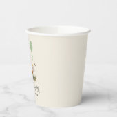 Gobelets En Papier Prêt pour la pop champignons Hérisson Baby shower (Gauche)