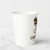 Gobelets En Papier Prime au café (Droite)