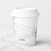 Gobelets En Papier Princesse Animaux Fête d'anniversaire (Recto)