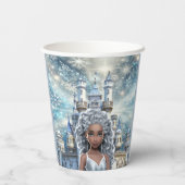 Gobelets En Papier Princesse de Glace (Verso)