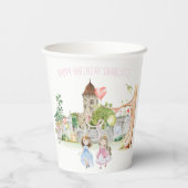 Gobelets En Papier Princesses, Chevaliers et Dragons Fairy Tale Anniv (Verso)