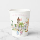 Gobelets En Papier Princesses, Chevaliers et Dragons Fairy Tale Anniv (Recto)