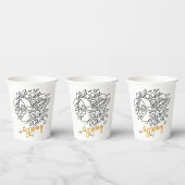 Gobelets En Papier Printemps