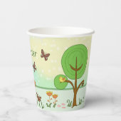 Gobelets En Papier Printemps papetier (Verso)