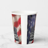 Gobelets En Papier Prisonnier politique de Trump (Droite)