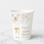 Gobelets En Papier Prosecco Mariage (Verso)