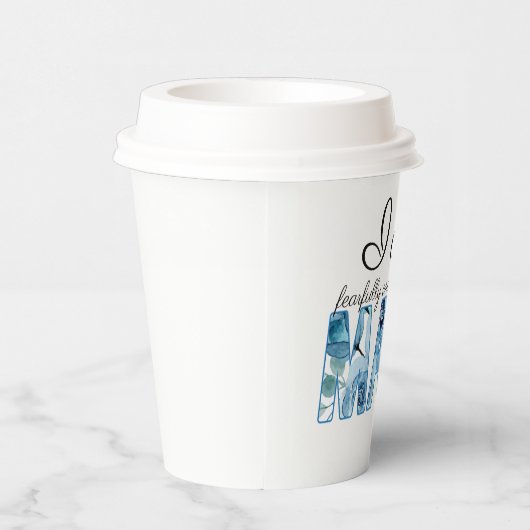 Gobelets En Papier Psaume 139:14 Fearful & Merveilleusement Fabriqué (Droite)